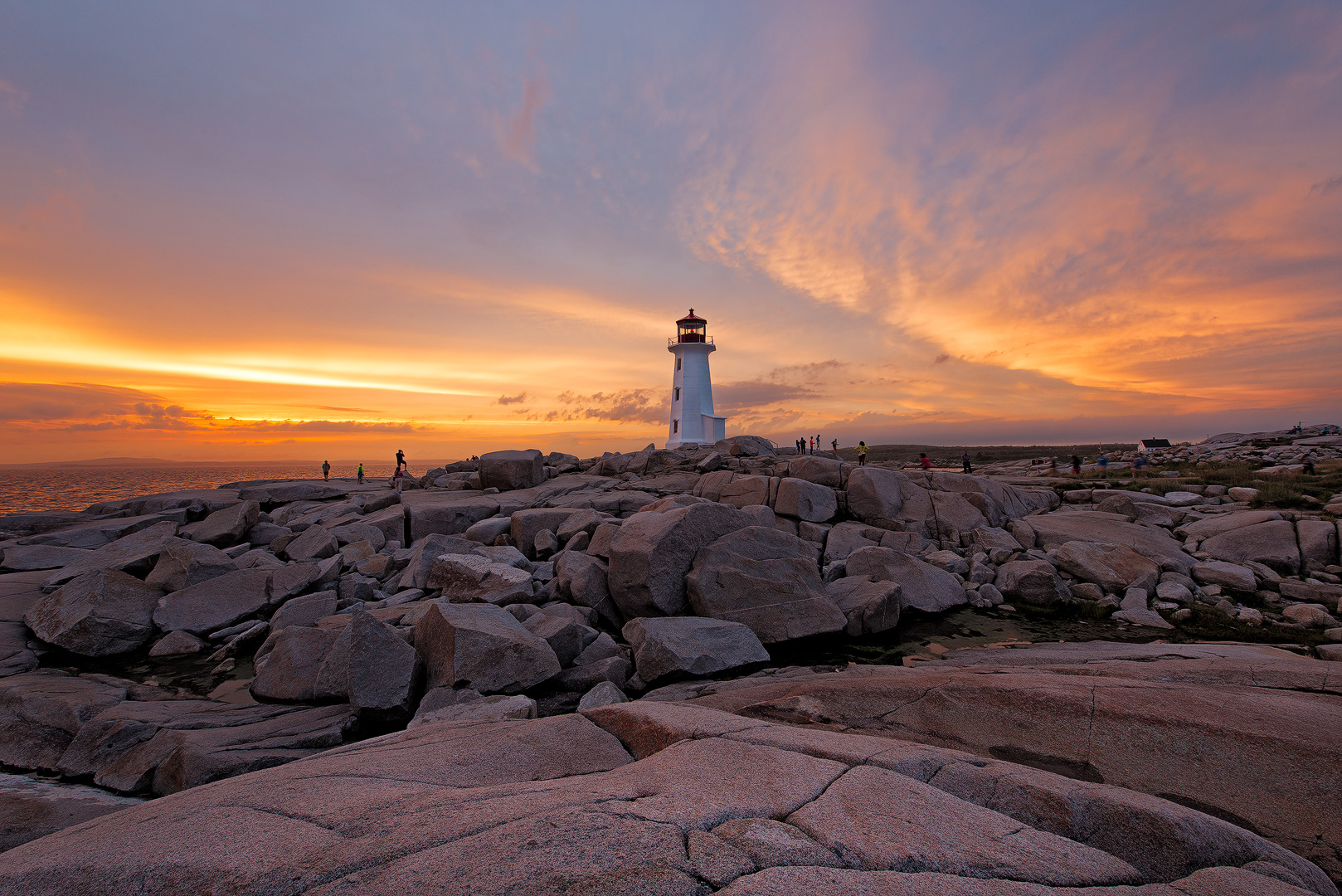 Peggys Cove is an amazing little harbor town and this lighthouse is the star attraction! Buses run in and out all day ferrying...