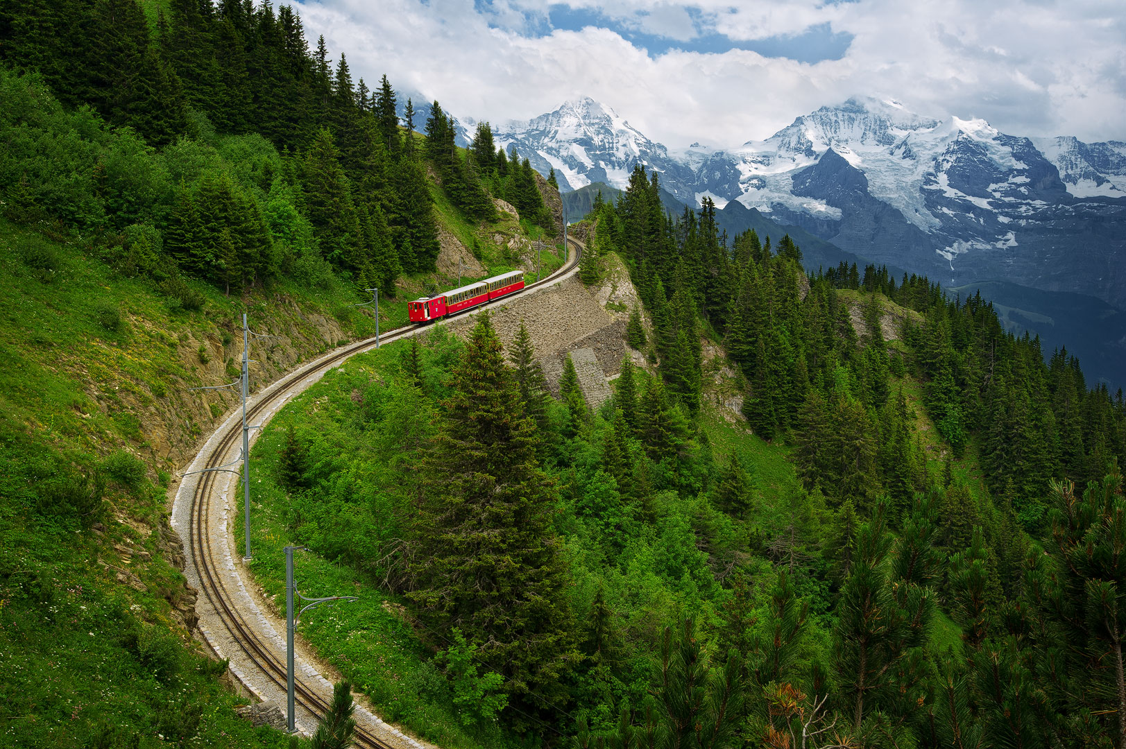 Switzerland, Alps, Schilthorn, Eiger, MÃ¶nch, Grindelwald, Jungfrau, Kleine Scheidegg, Swiss Alps, Interlaken, Schynige Platte...
