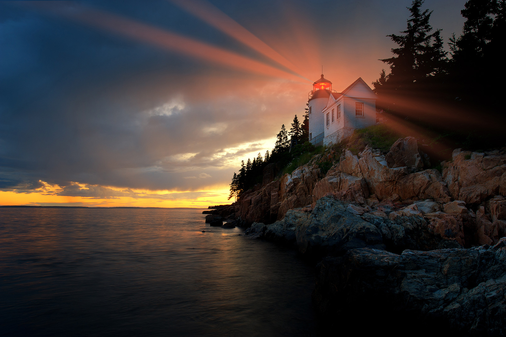 Atlantic, ocean, acadia, national, park, beach, island, bernard chen, timescapes, bass harbor, lighthouse, Mount Desert Island...