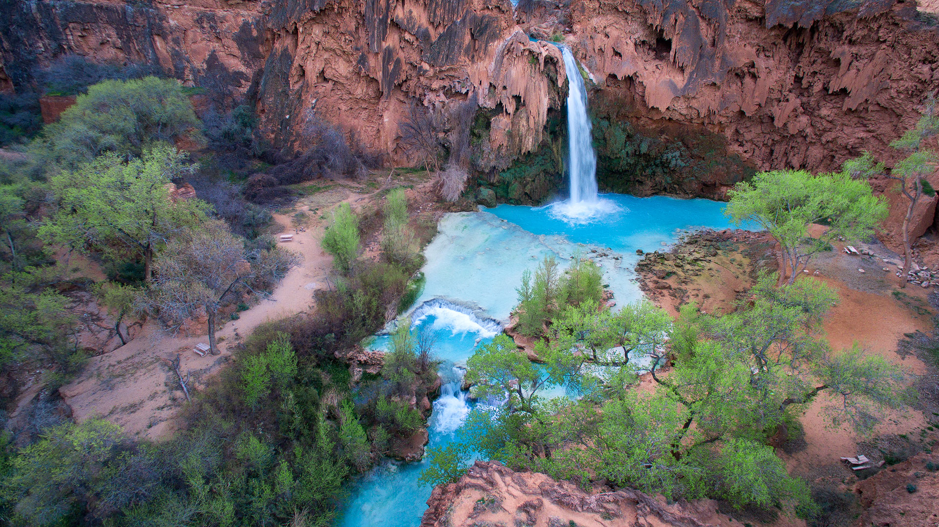 Havasupai, Havasupai Falls, Indian reservation, arizona, blue water, southwest, desert, waterfalls, trails, canyons