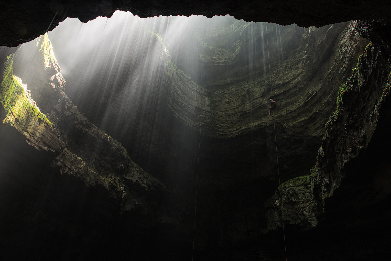 Neversink, Neversink Cave Preserve, Alabama, jackson county, waterfall, pit, fens, moss, southeastern cave conservancy, limestone...