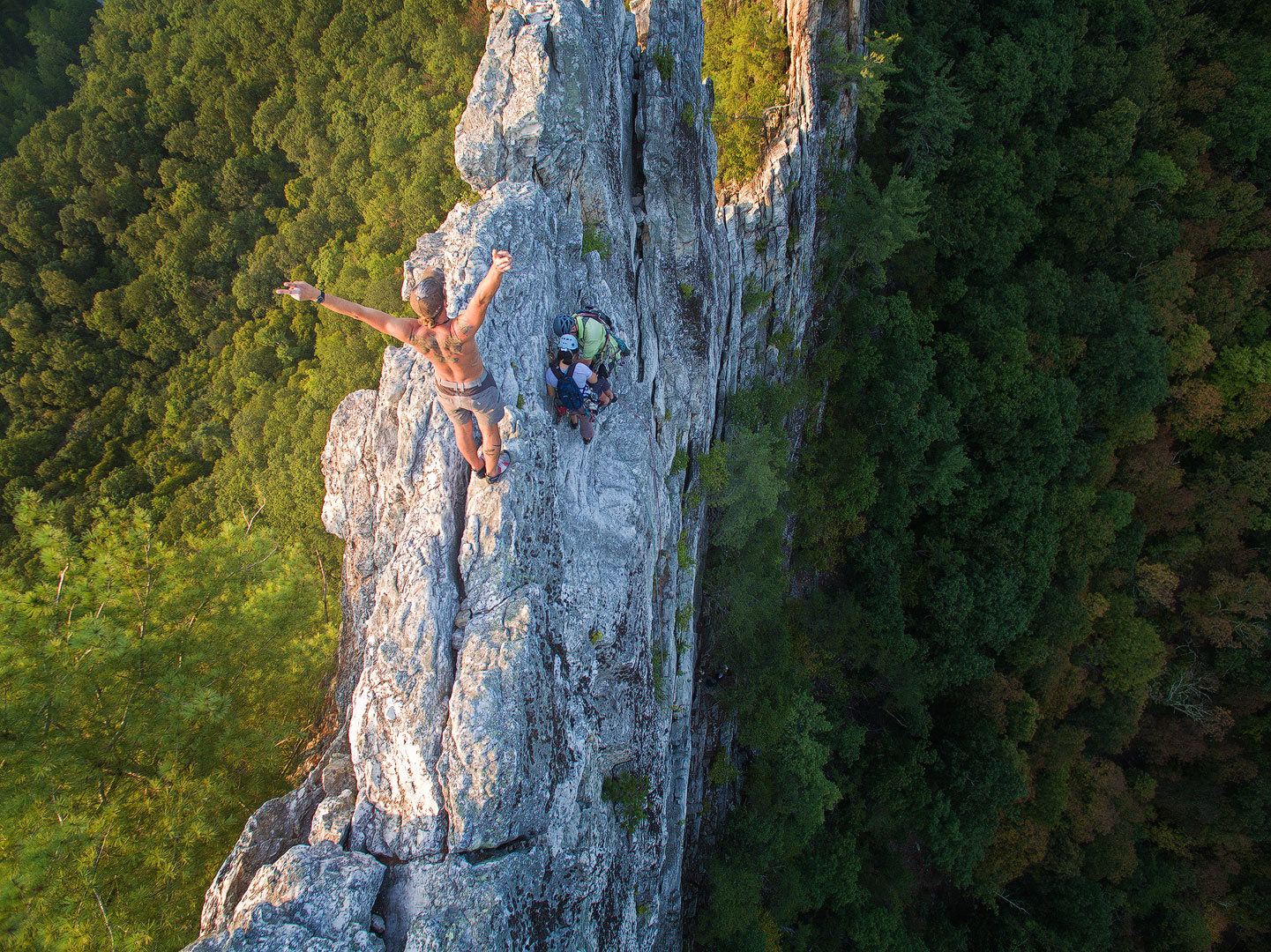 Ascension, Seneca Rocks, West Virginia,  	aerial, photos, drone, dji, phantom 3, bernard chen, timescapes
