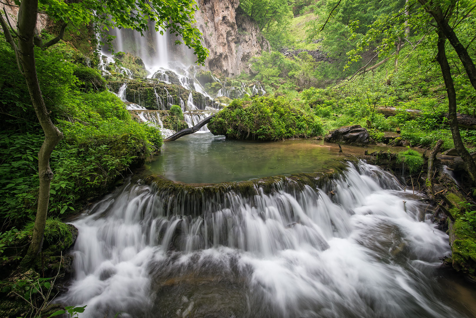 Virginia, Waterfall, Falling Springs Falls, Western Virginia, Spring, Mountain, Landscape, Stream, Cascades