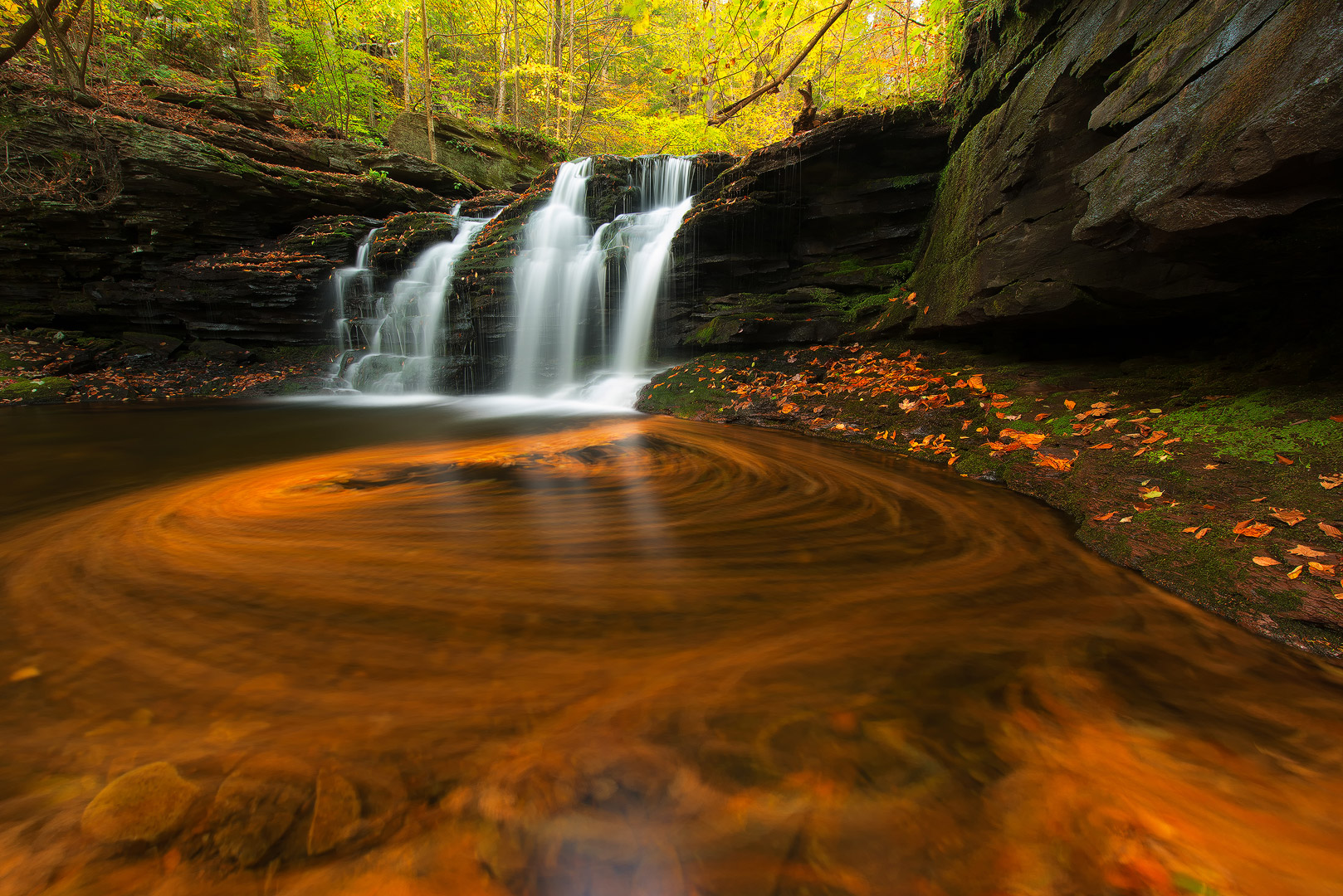 A 30-second exposure brought out the beauty of Wyandot Falls. This state park has 22 waterfalls on a seven-mile loop trail. If...